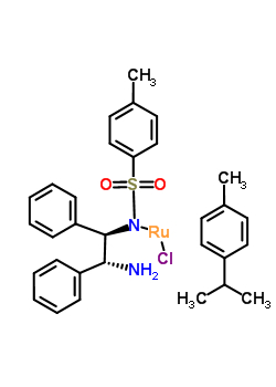氯{[(1R,2R)-(-)-2-氨-1,2-二苯乙基](4-甲苯磺酰)氨}(P-異丙基甲苯)釕(II))釕(II)