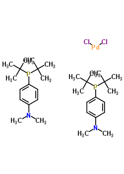 雙(4-二甲氨基苯基二叔丁基膦)二氯化鈀(II)